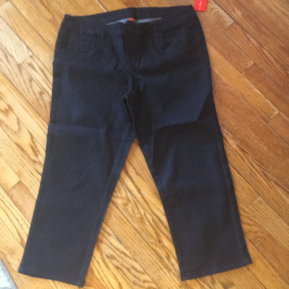 Plus sized Capri Jeans